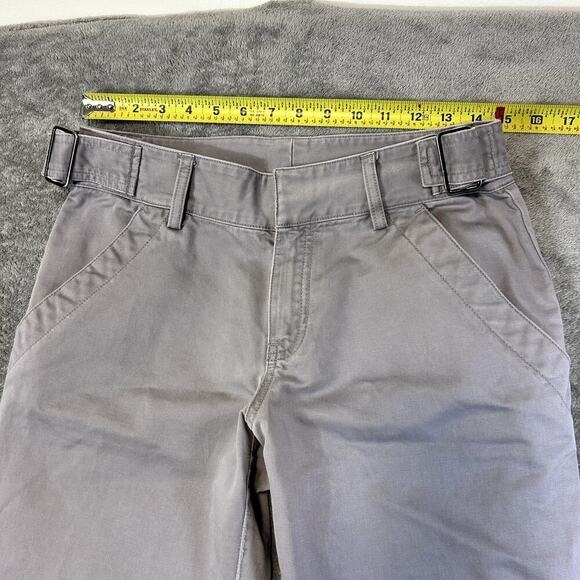 GAP Women's Khaki Straight Leg Pants Size 6 Utility Y2K Minimalist Casual - Picture 5 of 13